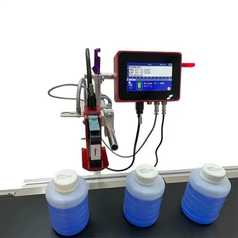 

YAOMATEC Continuous Online Inkjet Printer Automatic Inkjet Printer TIJ Printer Manufacturer For Expiry Date Batch Code Number