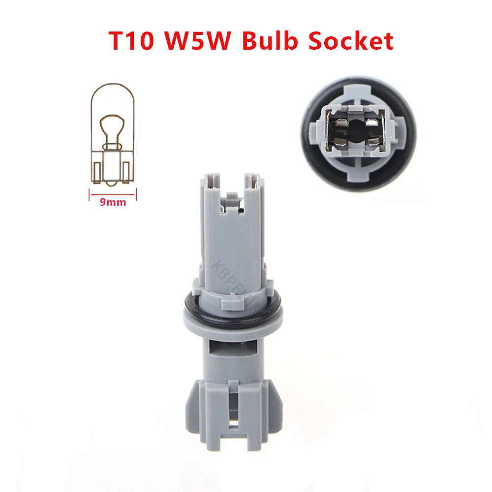 

1 x Автомобильные дневные ходовые огни Держатель лампы T10 W5W Гнездо для лампы накаливания Nissan Sunny Bluebird Аксессуары