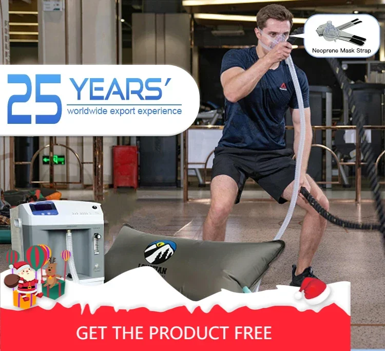 Longfian 100 lpm Hypoxic Generator 10 H for Hypoxic Training Athletes Simulation Altitude Training
