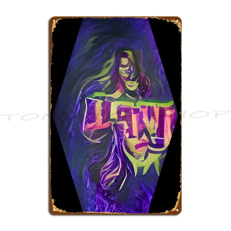 Ilsa The Wicked Warden Metal Plaque Poster Wall Cave Garage Painting Garage Decoration Customized  Tin Sign Poster