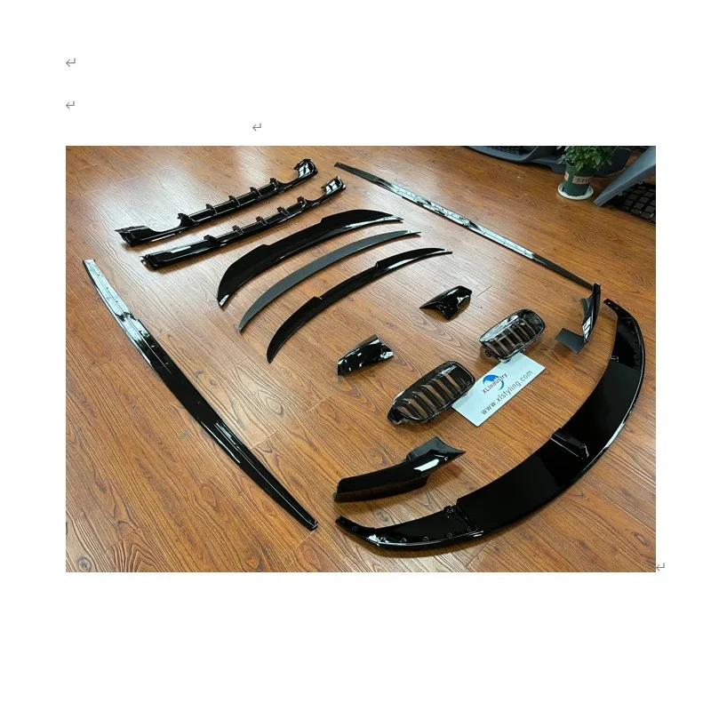 

ABS Plastic MP Style Aero Kit Car Bumper Front Lip Sps Side Skirt Rear Diffuser Grille Spoiler For 3 Series F30