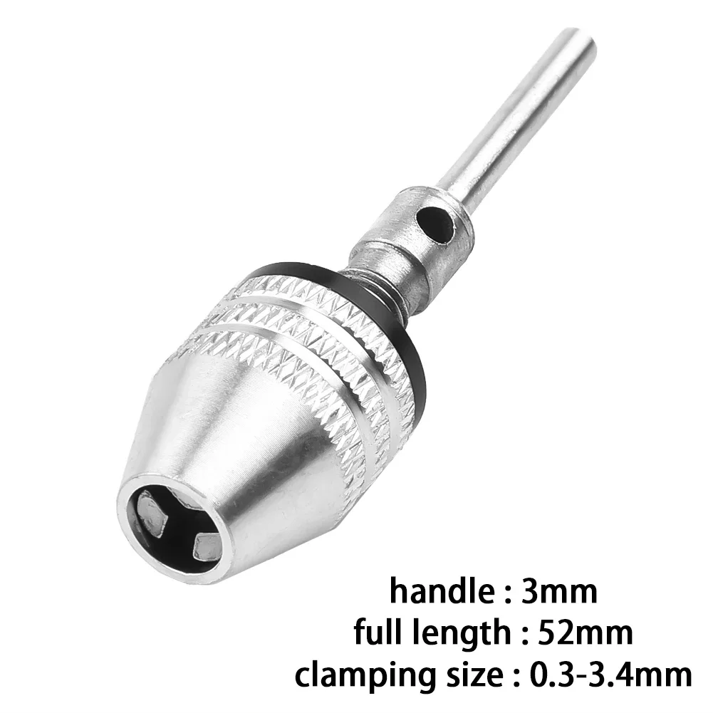 1PC WALFRONT Keyless Drill Chuck Screwdriver Impact Driver Adaptor 1/4 '' Hex Shank Drill Bit Tool Convertor Adapter power tools