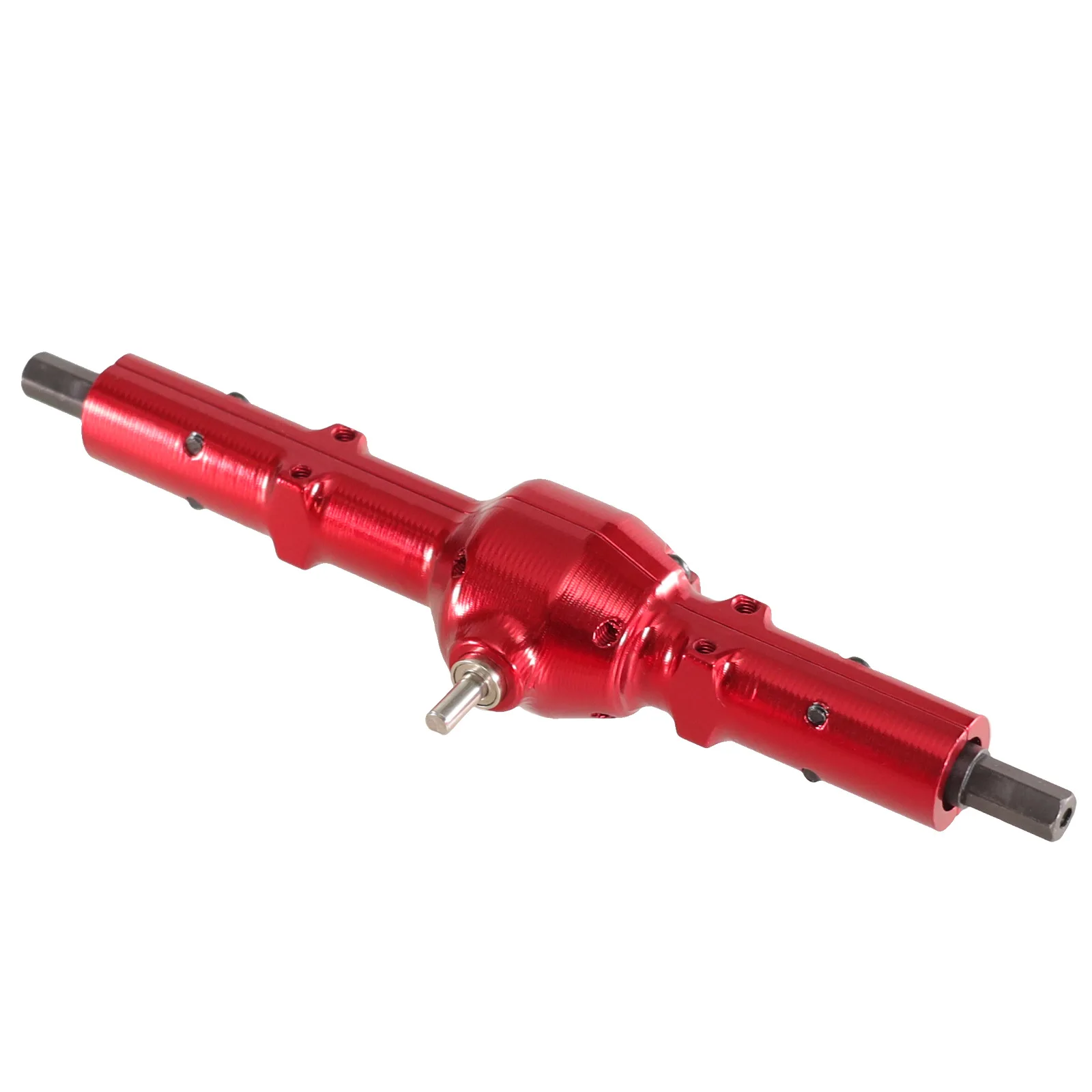 For Henglong Naughty Dragon Feiyu JJRC D12 RC Car Metal Upgrade Modification Parts Rear Axle Assembly