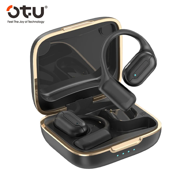 

OTU Wireless Bluetooth 5.3 Headphones Earphones Outdoor Sport Headset With Charging Bin Display Sound Earbuds for Xiaomi Samsung