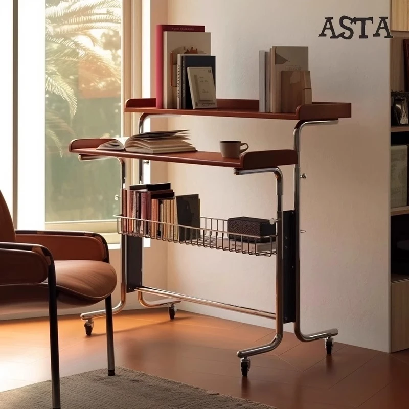 

Medieval Style Desk Café Tables Wooden Sofa Side Storage Café Tables Advanced Indoors Flower Furniture Mesa De Centro Lskfz