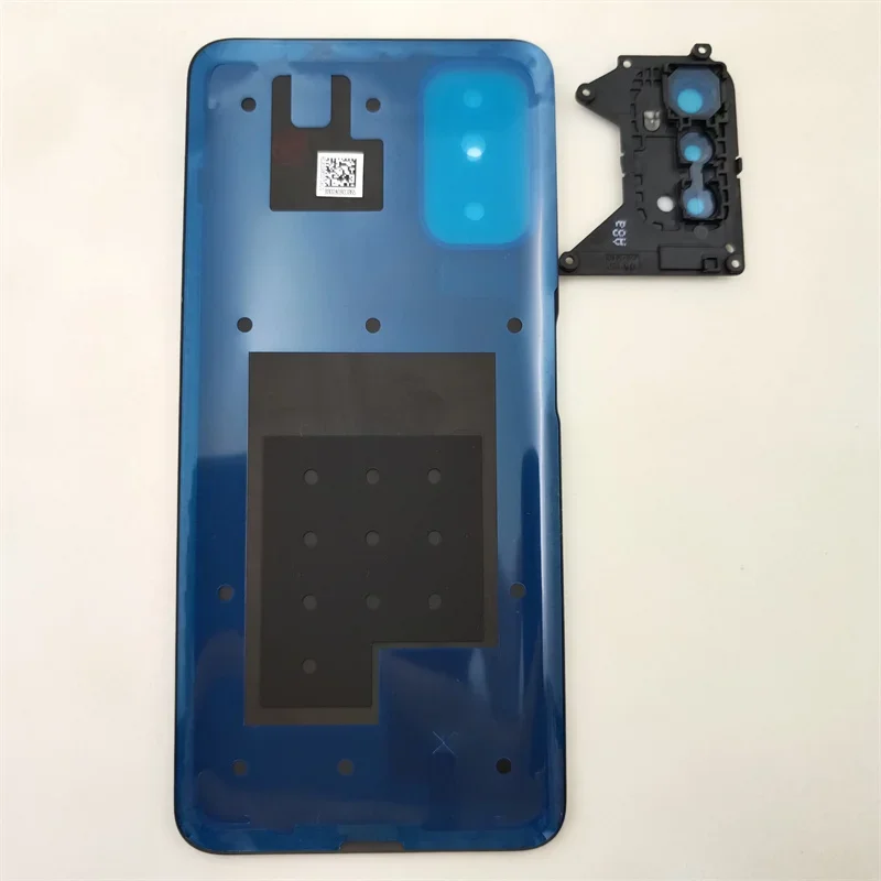 For Xiaomi Redmi Note 10 5G M2103K19G Battery Cover Back Panel Rear Housing Door Case With Camera Lens Replace