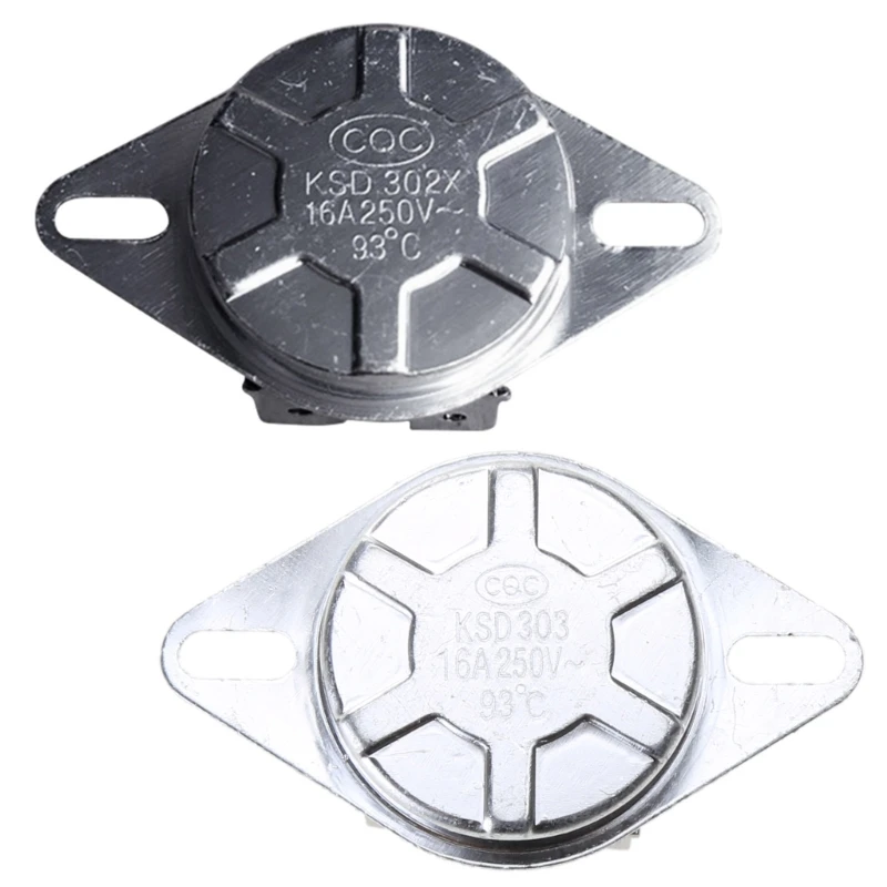 Aquecedor elétrico água Peças Termostato Pressão Controlador Temperatura Limite, 250V, 20A, 16A
