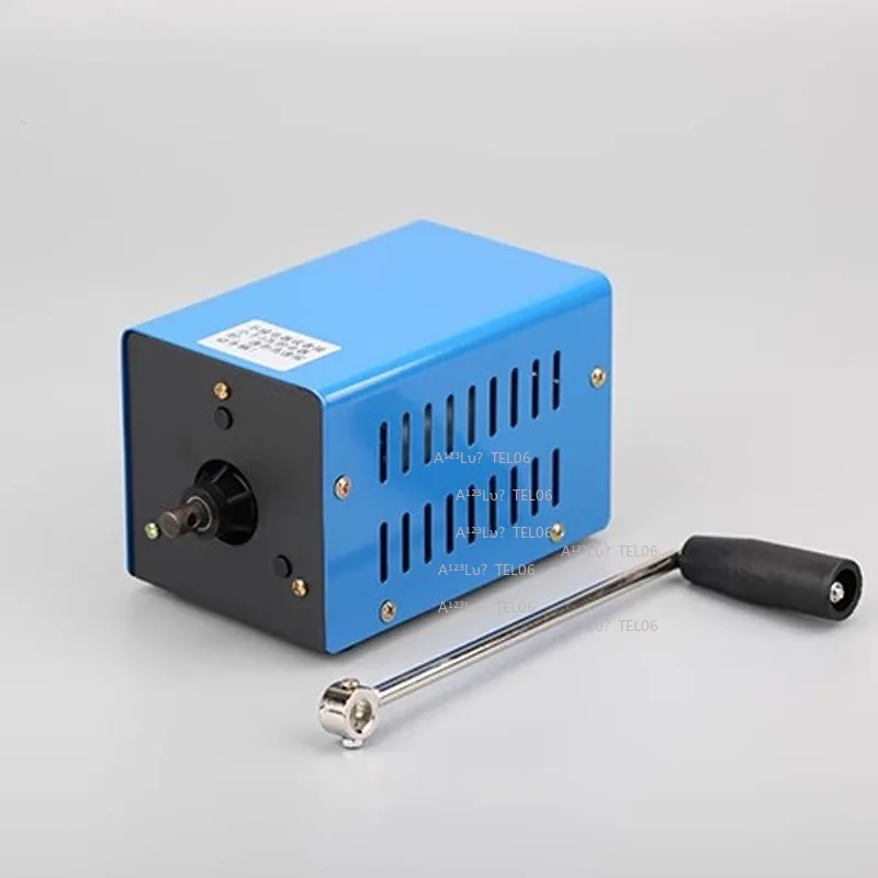 Portable Hand Crank Generator Small Emergency Power USB 12V Charger Home Outdoor Supply