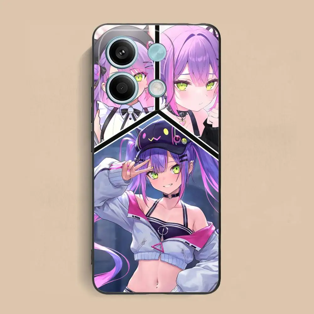 Funda de teléfono Anime Tokoyami Towa para Xiaomi Redmi Note 14 13 12 11 A5 3 2 1 Pro Plus 4G 5G Color protección teléfonos móviles de lujo