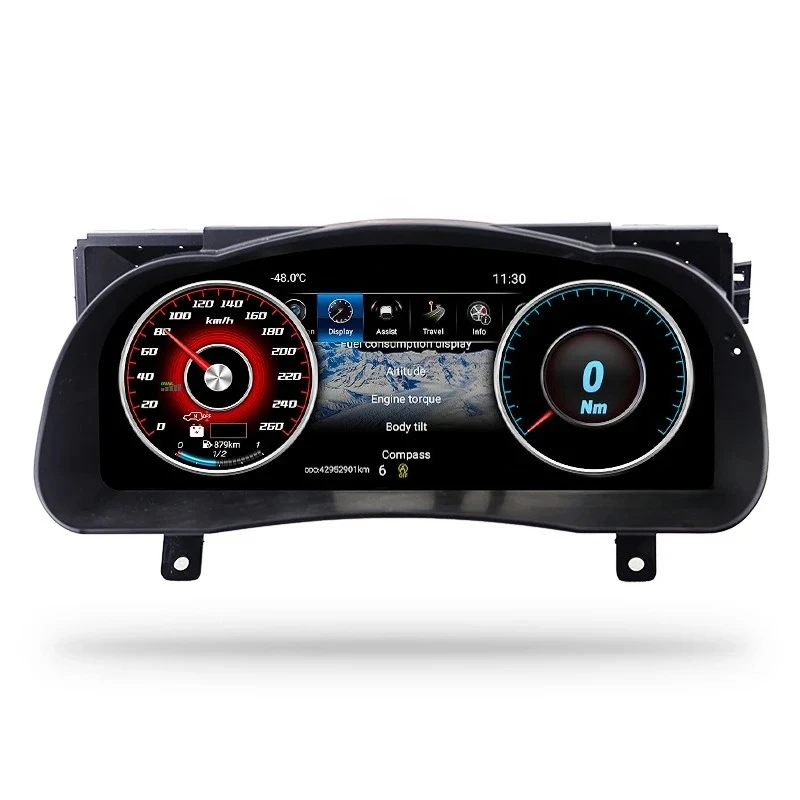 

12.3 Inch Car LCD Instrument Cluster LCD Digital Speedometers Dashboard for Toyota Highlander 2016