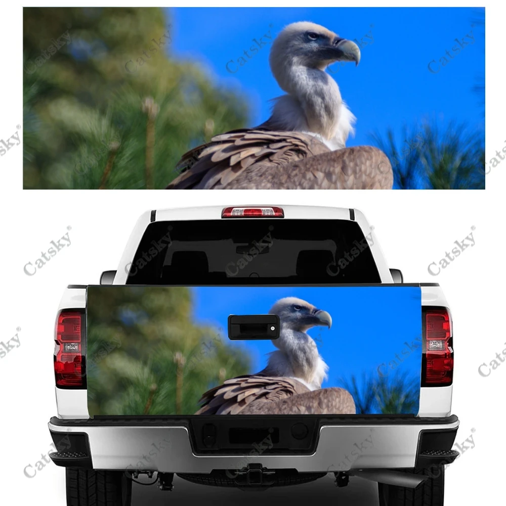 Griffon Vulture Truck Tailgate Wrap Professional Grade Material Universal Fit for Full Size Trucks Weatherproof & Car Wash Safe