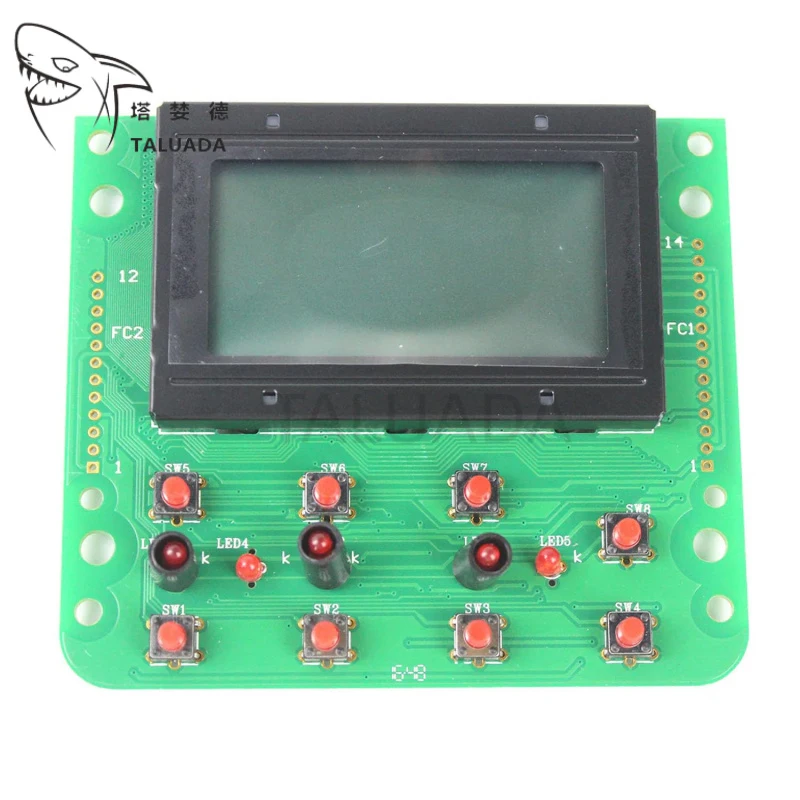 Monitor LCD Screen For SK-6E SK200-6E SK300-6E SK135 SK135SR Excavator Gluster Gauge High Quality 48 Hour Shipping