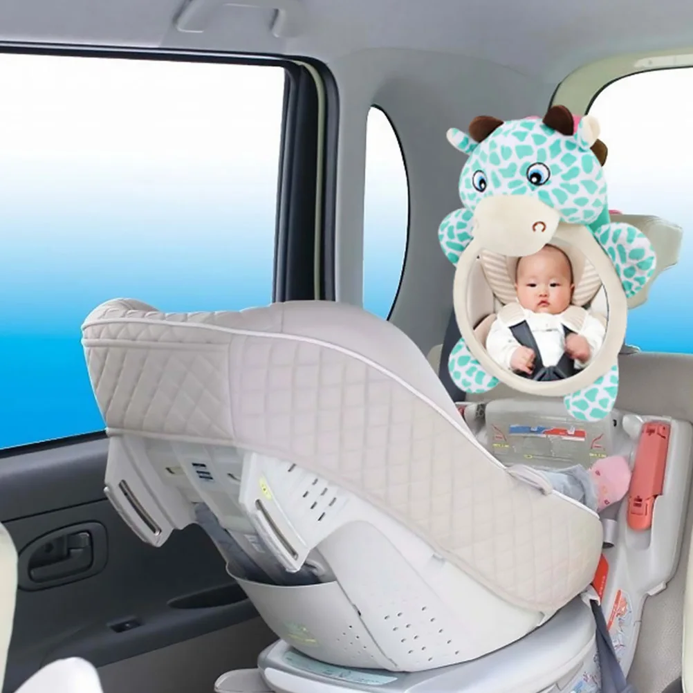 

Back View Mirror For -In-Sight Mirrors Car Giraffe Car Seat Mirror For Infant Safety Observation Green