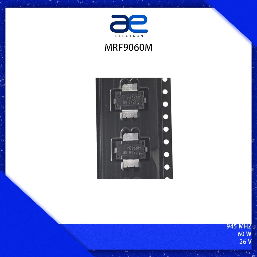 M9060M  MRF9060M  MRF9060MR1 RF Power MOSFET 60W 26V 945MHz Broadband High Gain LDMOS Transistor for Base Station Amplifier