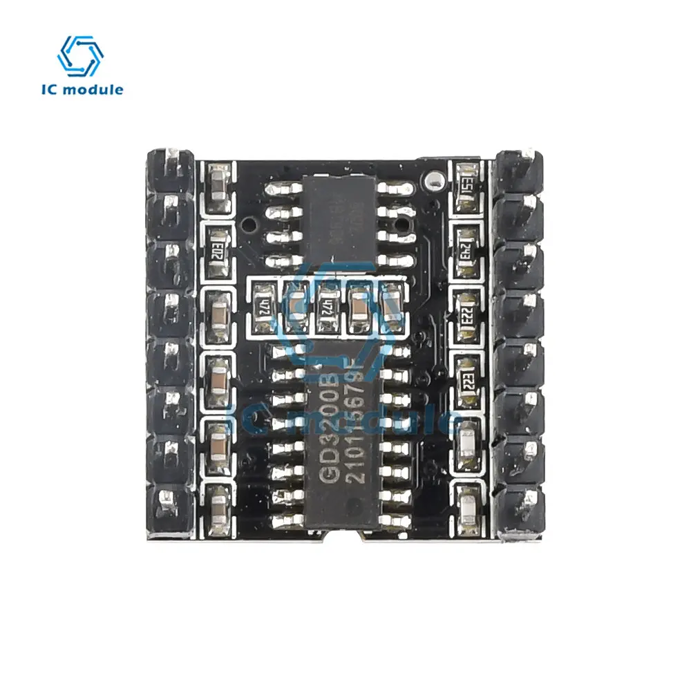 DFPlayer Mini TF MP3 Player Module for Micro SD Card U-Disk IO/Serial Port/AD MP3 Voice Decoder Board for Arduino Diymore