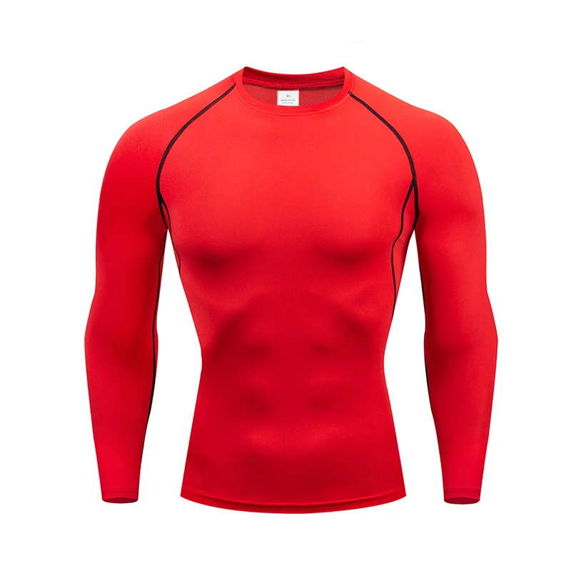 Compression Running T-shirt Fitness Tight Long