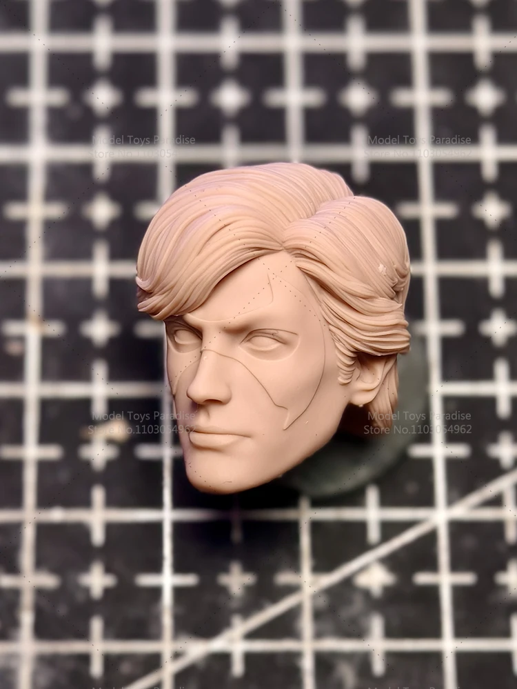 Non verniciato FAI DA TE 1/12 Soldato Dick Grayson Jason Todd Bianco Modello Testa Nightwing Cappuccio Rosso Robin Testa Sculpt Fit 6 ''Action Figure