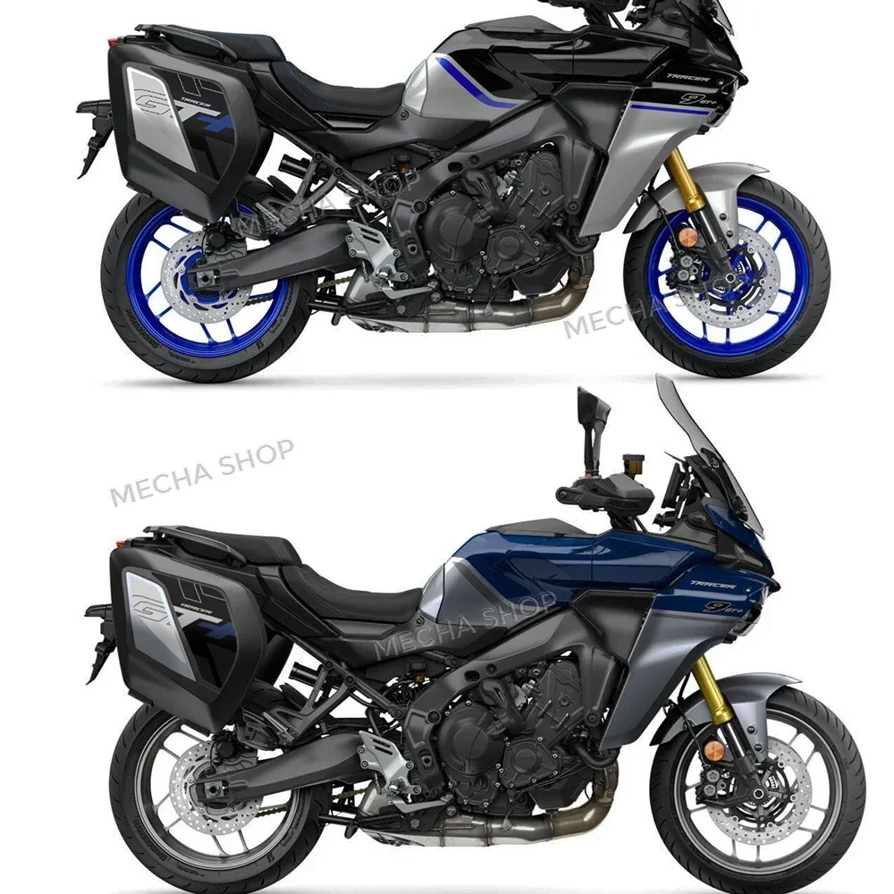 For Tracer 9 GT + Plus Motorcycle Tracer 9 GT+ Accessories Waterproof Protective Suitcase Stickers Decal Kit