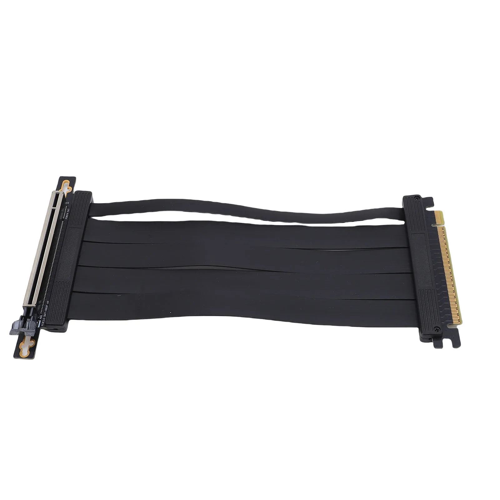 90 Degree Connector 128Gbps High Speed Adapter Riser Card Flexible Cable 20cm PCIe PCI-E 5.0 x16 Extension Cable