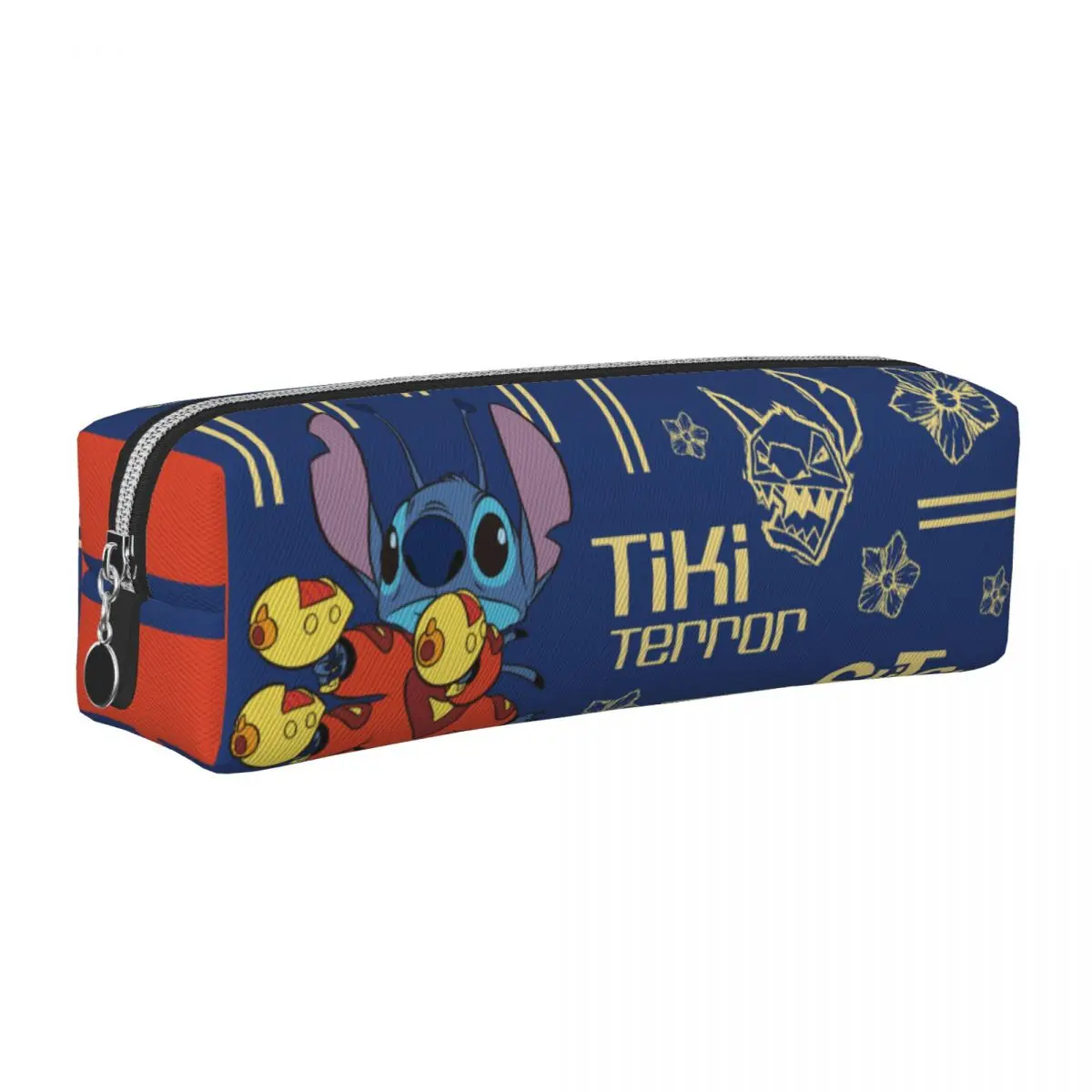 Estuches de lápices de dibujos animados Lilo y Stitch, caja de bolígrafos clásica, almacenamiento grande para estudiantes, suministros escolares, caja de lápices de regalo