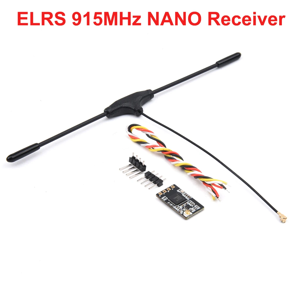 Odbiornik ELRS 915 915 MHz NANO ExpressLRS z anteną typu T obsługa aktualizacji Wi-Fi dla części dronów RC FPV Traversing