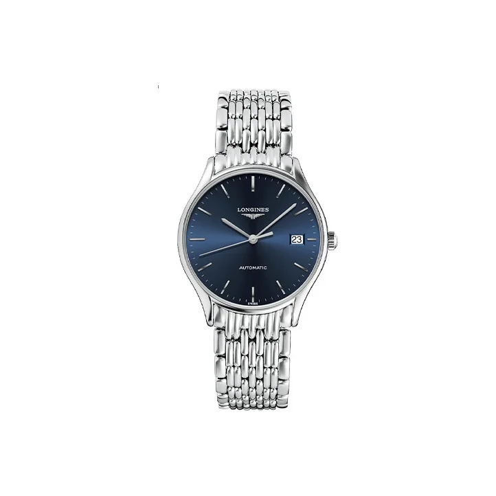 LONGINES Lvya Collection Automatic Mechanical Movement Men's Watches Watch 35mm Blue Dial L4.860.4.92.6