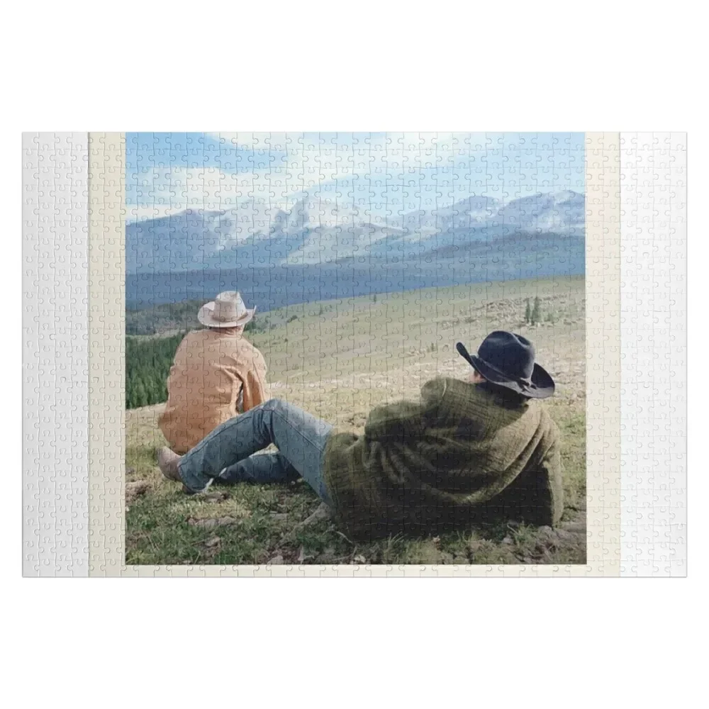 Brokeback Mountain Jigsaw Puzzle Personalized Gift Ideas Wooden Adults Name Wooden Toy Custom Child Gift Puzzle