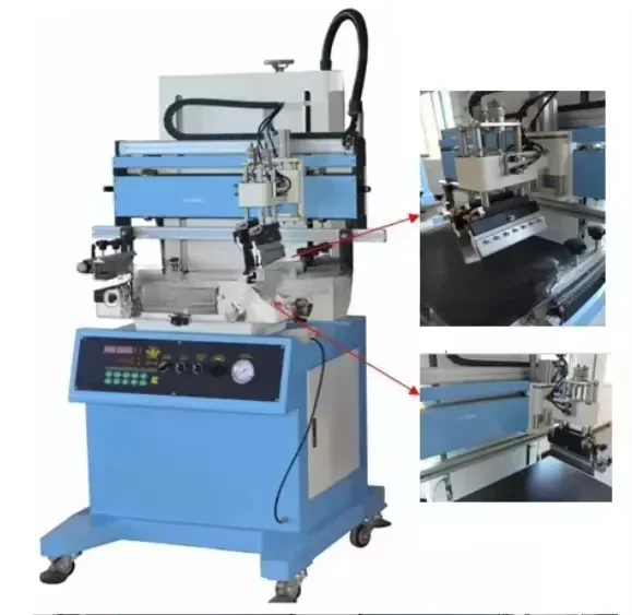 LCD screen printing machine, silicone button, semi-automatic flat ceramic wood grain printing machine