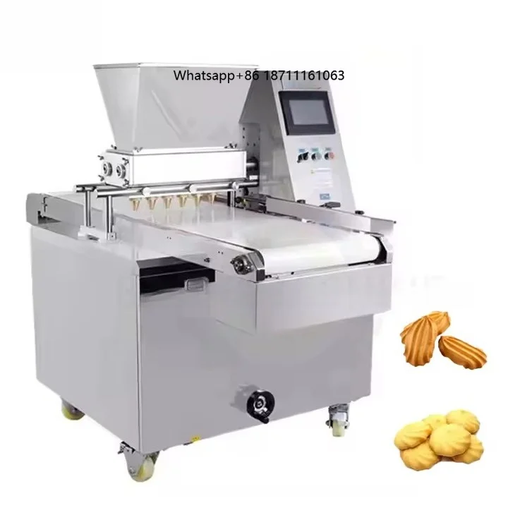 Good Price Fully Automatic Cupcake Making Machine Electric Soft Sponge Cake Making Jenny Cake Depositor Machine