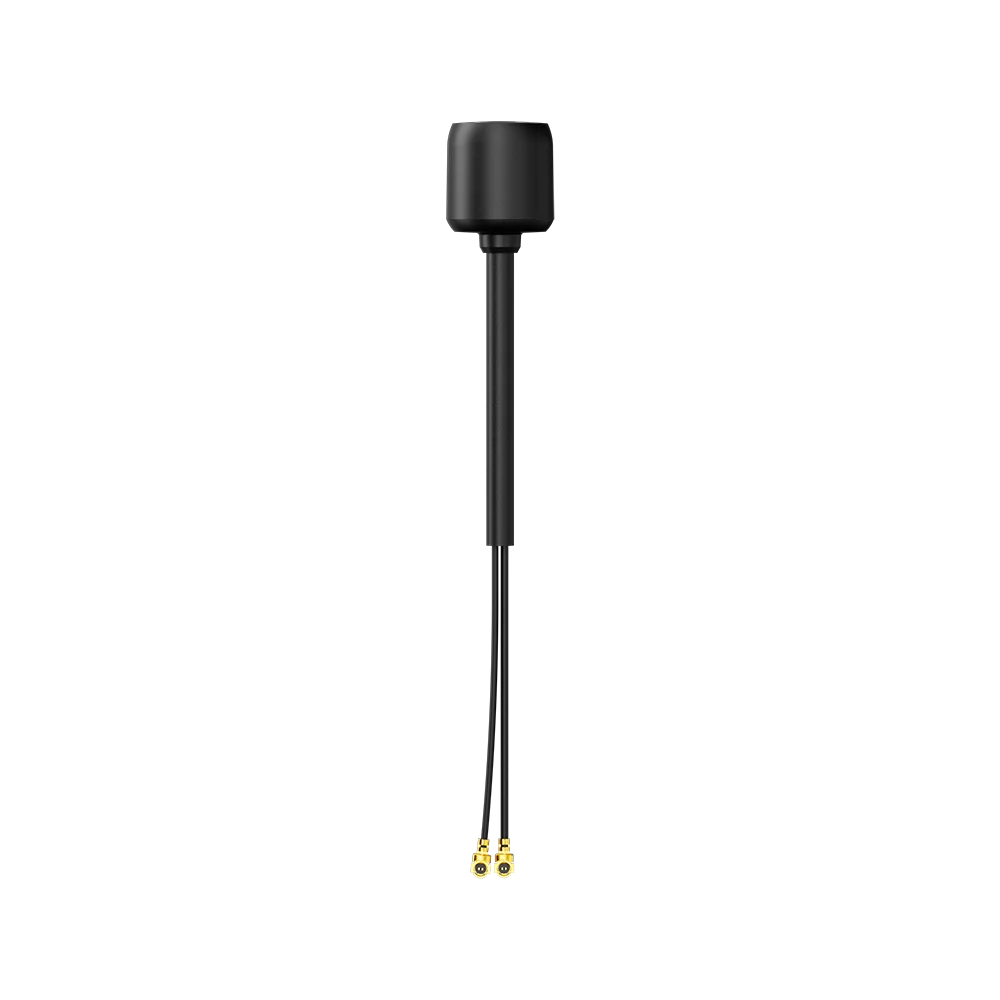 FlyFishRC Dual-Band-Antenne 5,8 GHz/2,4 GHz UFL 40 mm/95 mm/145 mm LHCP Fernantenne kompatibel DJI O3 für FPV RC Drone – Detail 5