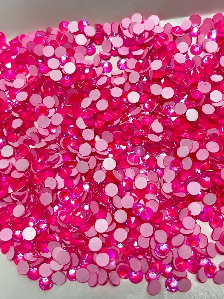 Neue Neon Xirius Flat Back Strasssteine 2088, nicht heißklebend, DIY Glitzer Strass für Nagelkunst, Kleider, Bekleidung und Bastelarbeiten. – Detail 3