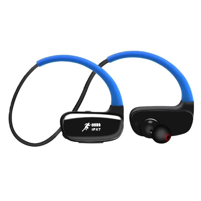 AliExpress XMSJ Wireless Bluetooth Sports Earphones IPX7 Waterproof with 32GB Storage & Built-in MP3 Player for Running Cycling Hiking Gym