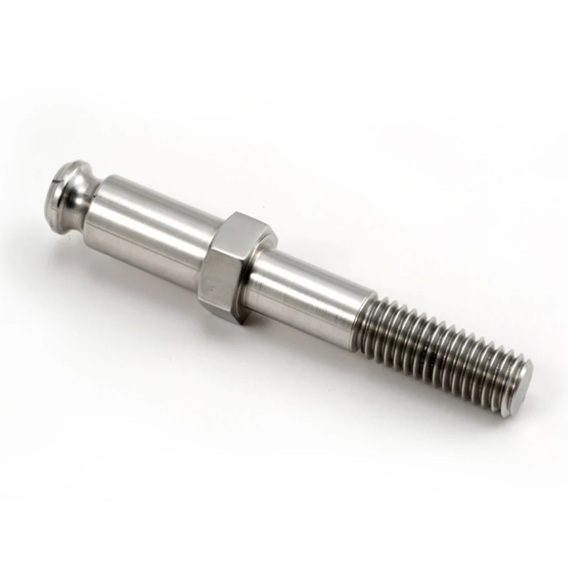 Eixo personalizado OEM Precisão CNC Torno Automático Peça de Torneamento de Latão Pino e Eixo Componentes de Latão Usinados CNC