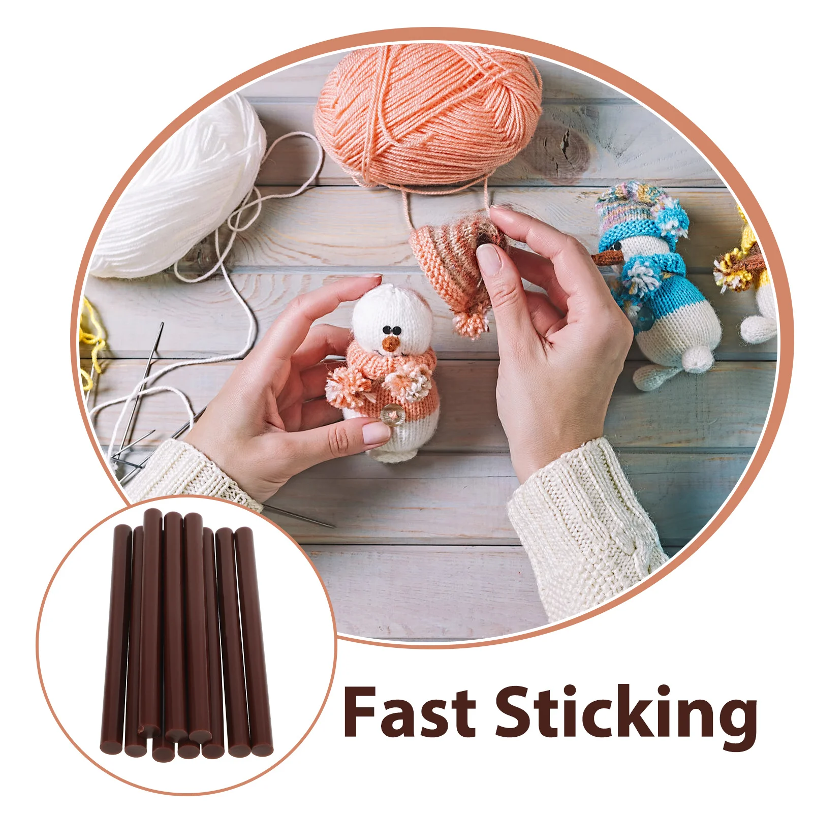 20 pezzi di colla a caldo stick durevoli senza odori incollaggio multi superficie accessori artigianali fai da te piccola luce facile da trasportare caffè