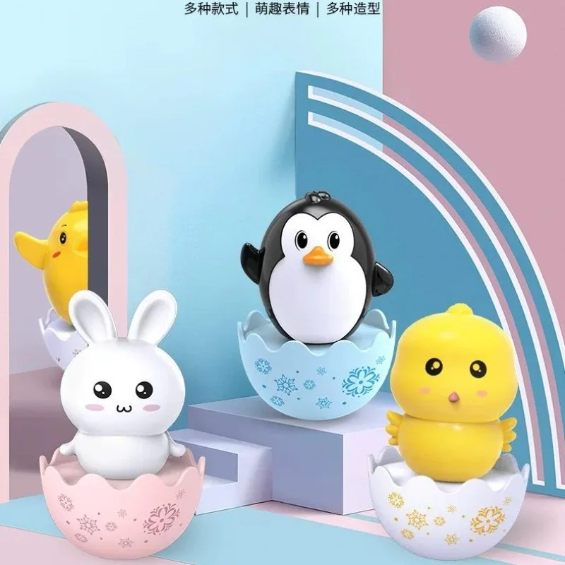 Parrot Tumbler Puzzle Toy Beak Grinding Stress Relief Self‑Play Training Toy for Cockatiel Peony Parrot Bird Entertainment Use