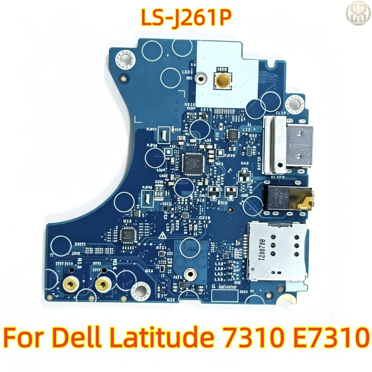 LS-J261P FDX30 IO Board USB Audio WWAN SIM Card Reader For Dell Latitude 7310 E7310 Laptop
