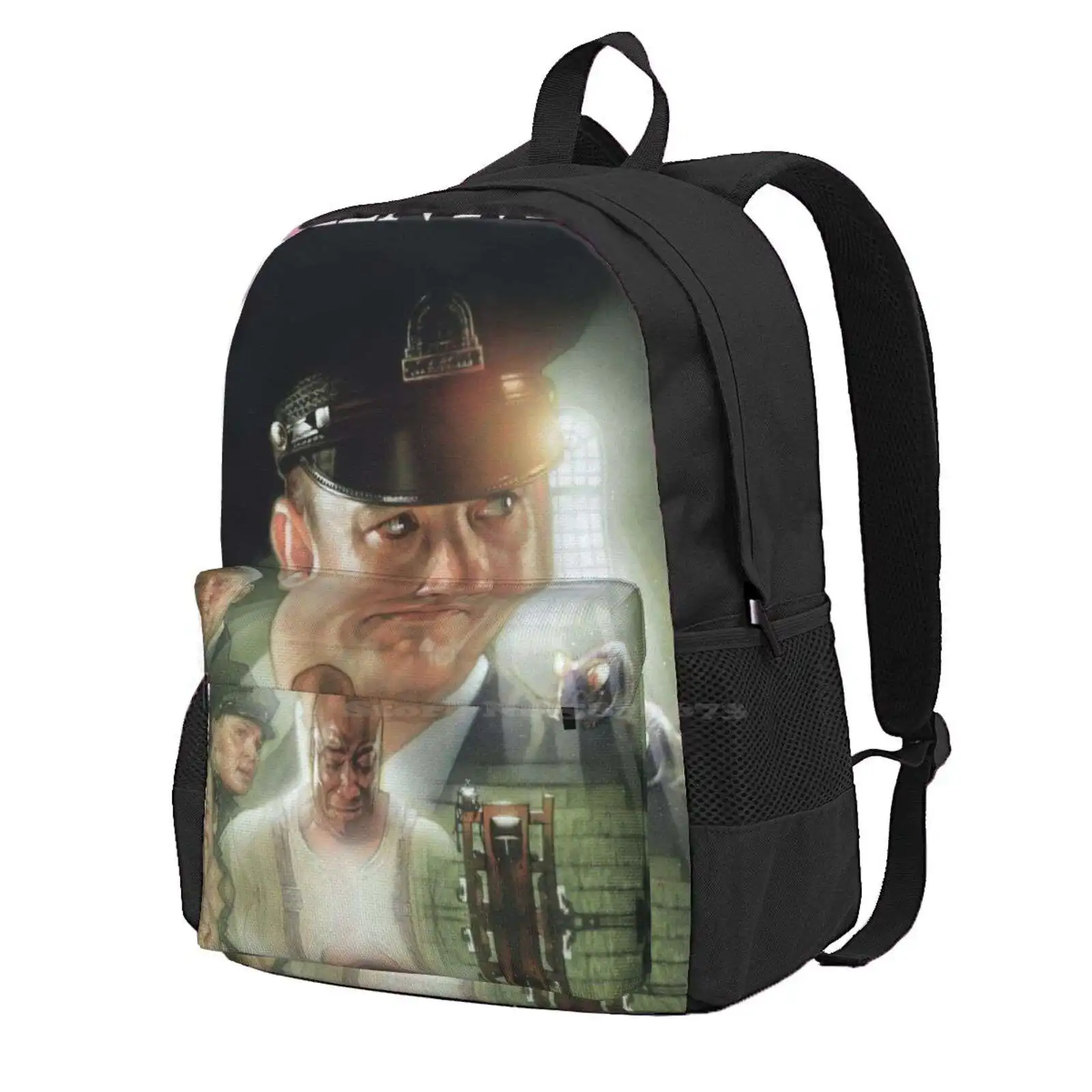 The Green Mile Movie Hot Sale Backpack Fashion Bags Stephen King The Green Mile Horror Movie Cinema Film Cool Trend Popular