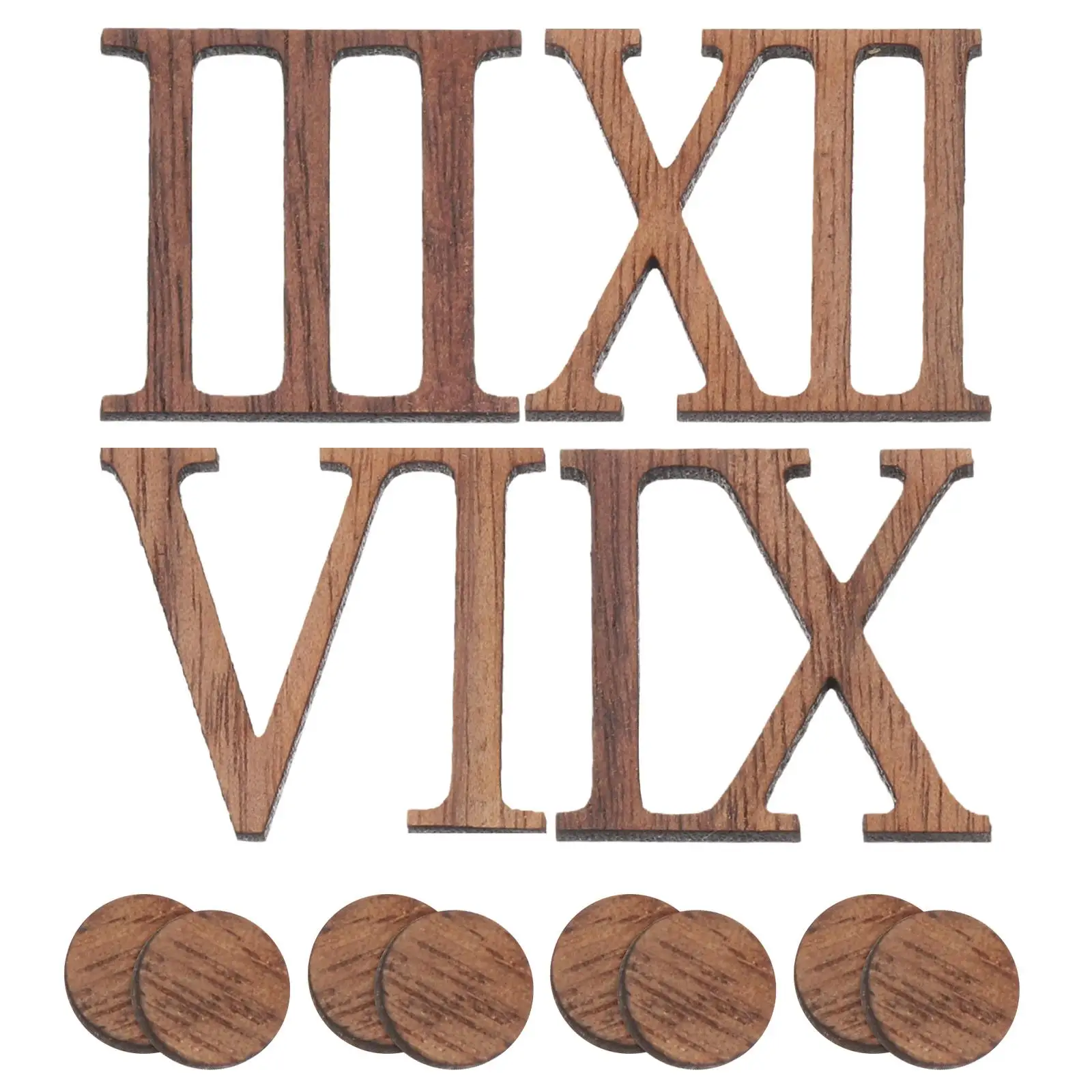 

Roman Numeral Wall Clock Frameless DIY Office Personality Accessories Pendulum Boho Unique Numbers Kit