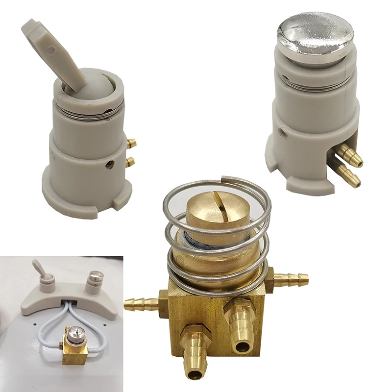 1pcs Dental Foot Control Valve Chair Unit Standard Foot Circular Pedal Switch Dental Chair Unit Spare Parts