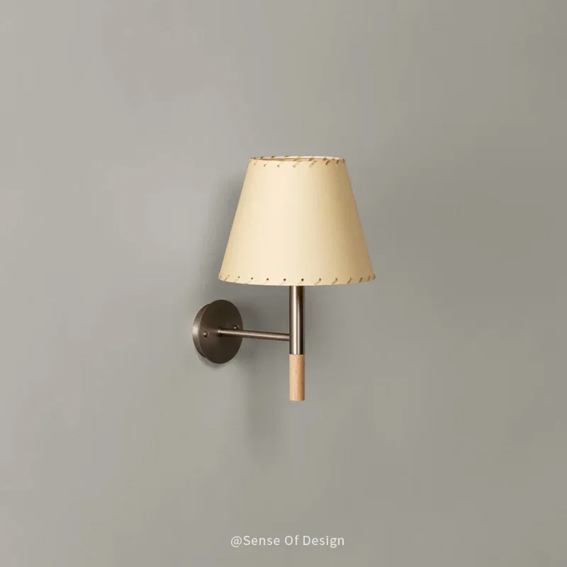 مصباح جداري إسباني بسيط مصمم ممر الدرج من القرون الوسطى Wabi-**** مصباح بجانب السرير وغرفة النوم والإفطار #6