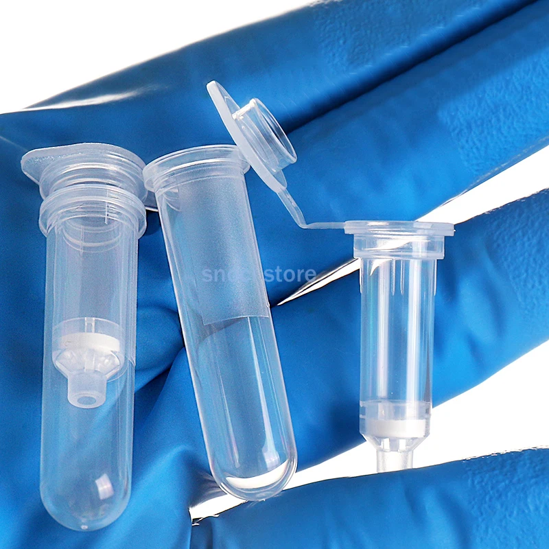 

DNA RNA Separator Column Plasmid Miniprep Spin Column DNA/RNA Purification Column Silica Membrane Plastic Clear Collection Tube
