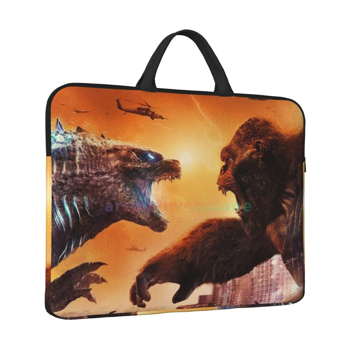 Godzillaed Laptop Bag Computer Bag Office Business Travel 14 Inch Water Resistant Large Laptop Case