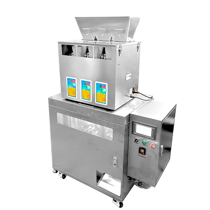 Automatic Multi Head Stand Up Zipper Doypack Packaging Machine Granules Seeds Grain Beans Premade Pouch Bags Packing Machine