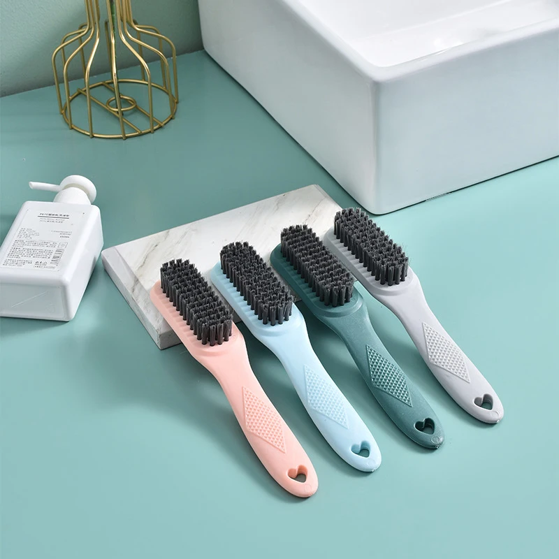 

Multifunctional Cleaning Brush Soft Bristled Shoe Brush Laundry Brush Long Handle Bristle Board Household Durable Cleaning Tools