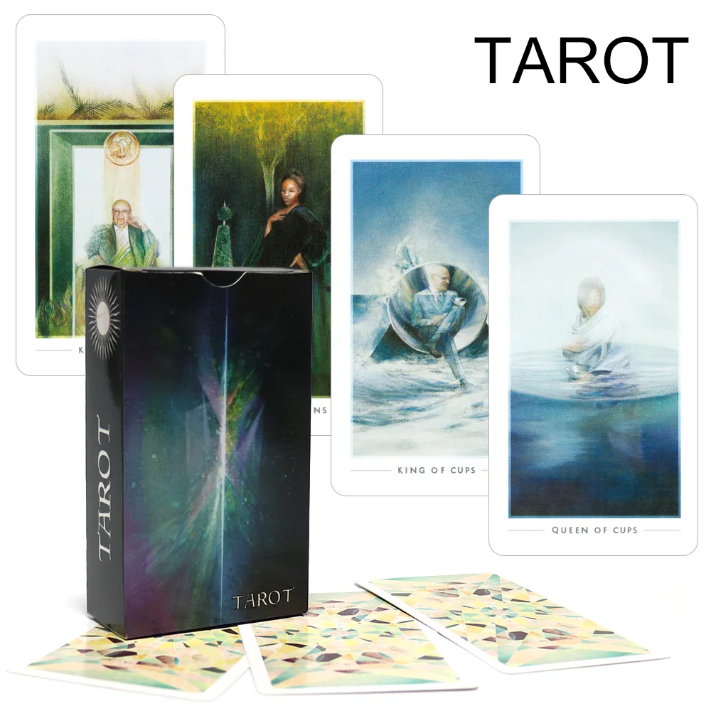 The Most Popular Tarot Deck 78 Cards Divination Fate Game Deck    English Version  Palying Cards for Party Game Tarot Cards