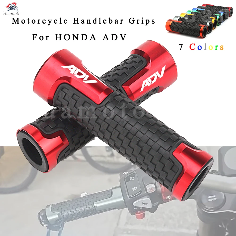 

For HONDA ADV 150 350 7/8'' 22MM CNC Handlebar Grips Motorcycle Accessories Handle Bar Covers