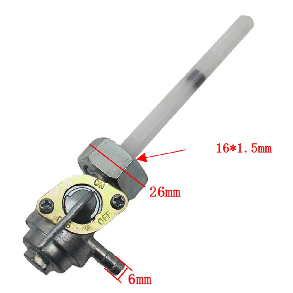 Gas Tank Fuel Switch Shut Off Valve Pump Tap Petcock For Gasoline Generator Engine Oil Tank For HONDA CB750 CB550 CB400 Etc.