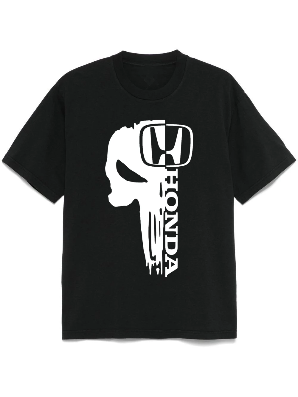 

Camiseta De Algodón Para Hombres Y Mujeres De Honda, Manga Corta De Primavera Y Otoño De Alta Calidad De Honda Skeleton