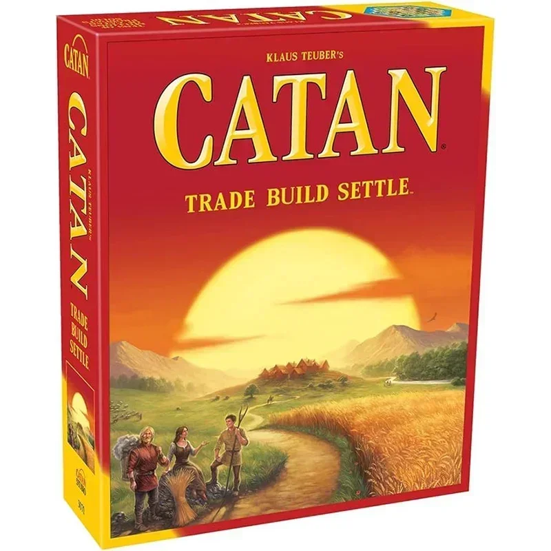 Catan Base Game and Extension Adventure Board Game for Adults and Family