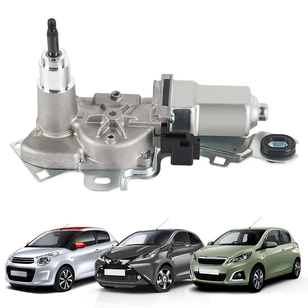 

1Pcs High Quality Rear Windscreen Wiper Motor for Peugeot 108 Citroen C1 Toyota Aygo 14-21 B001099280 Car Accessories